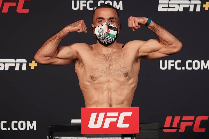 MMA UFC betting picks best bets odds lines predictions fight UFC Vegas 45 Lewis vs. Daukaus tonight how to bet free expert picks and parlays props Belal Muhammad
