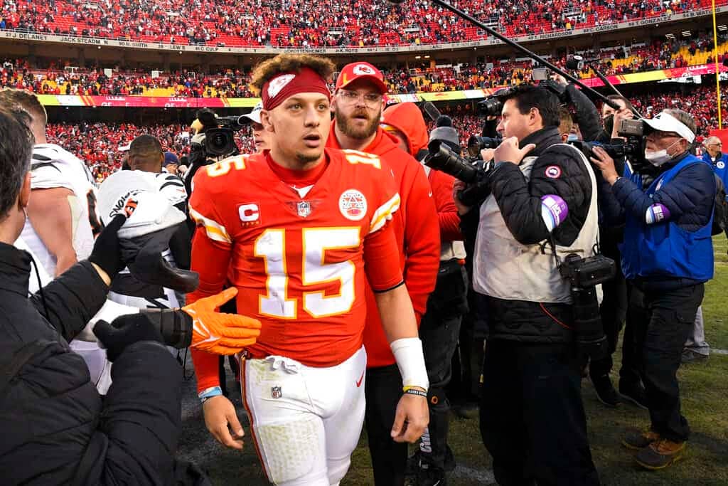 Bettors are lining up to fade Patrick Mahomes props ahead of the Bengals-Chiefs rematch of the 202 AFC Championship this Sunday