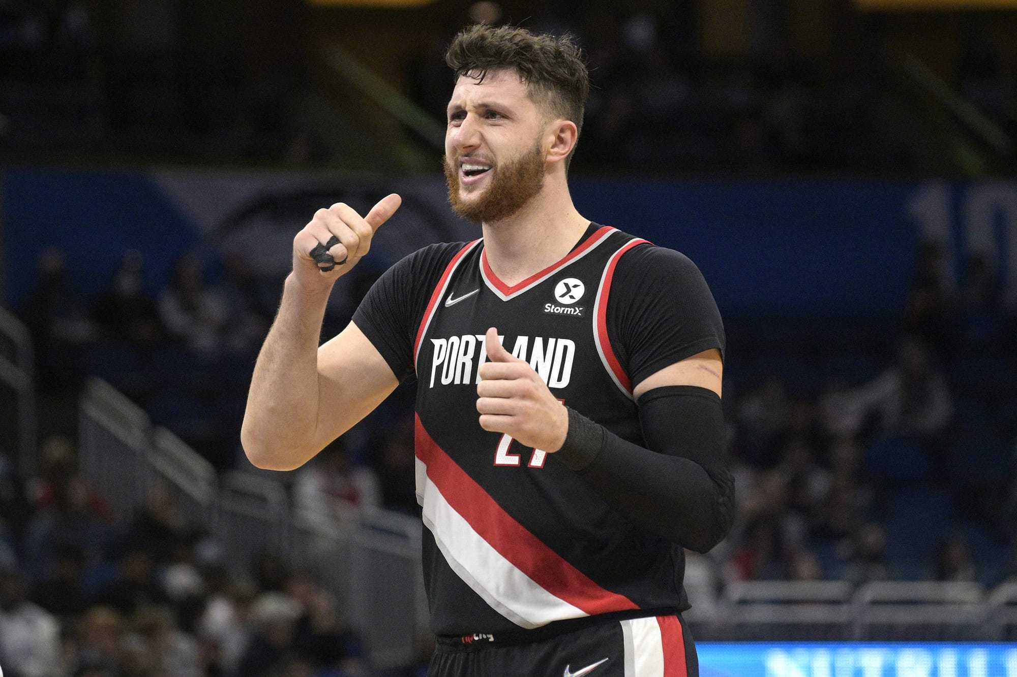 The Trail Blazers take on the Spurs on Monday night, and one NBA player prop that stands out involves Jusuf Nurkic's scoring...