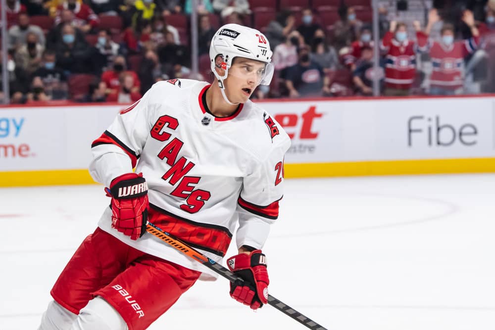 The best Hurricanes-Knights bet for the nationally-televised showdown centers around one Teuvo Teravainen player prop
