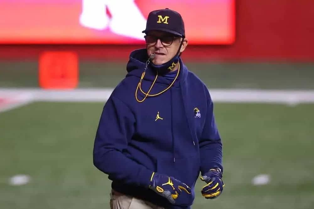Taking a look at the Michigan college football National Championship odds after Jim Harbaugh announced he will be returning as head coach