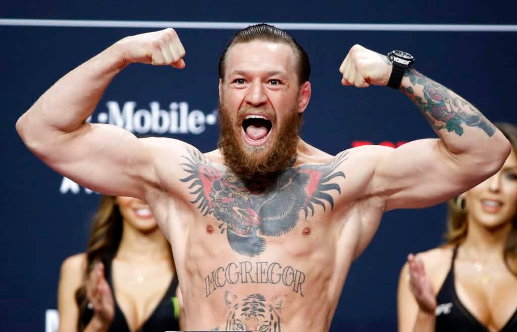The Conor McGregor-Michael Chandler odds and betting line were revealed after the fight announcement was made by the UFC on Saturday