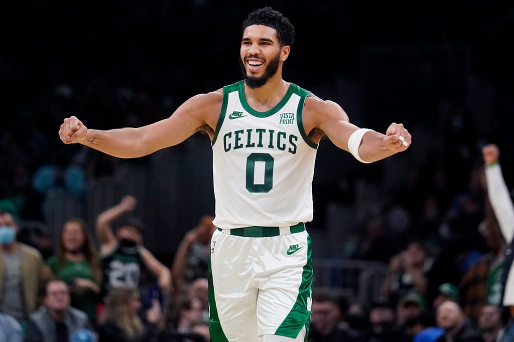 Is Jayson Tatum playing tonight? The Celtics listed their star as questionable with a hip injury. The latest Jayson Tatum injury update...