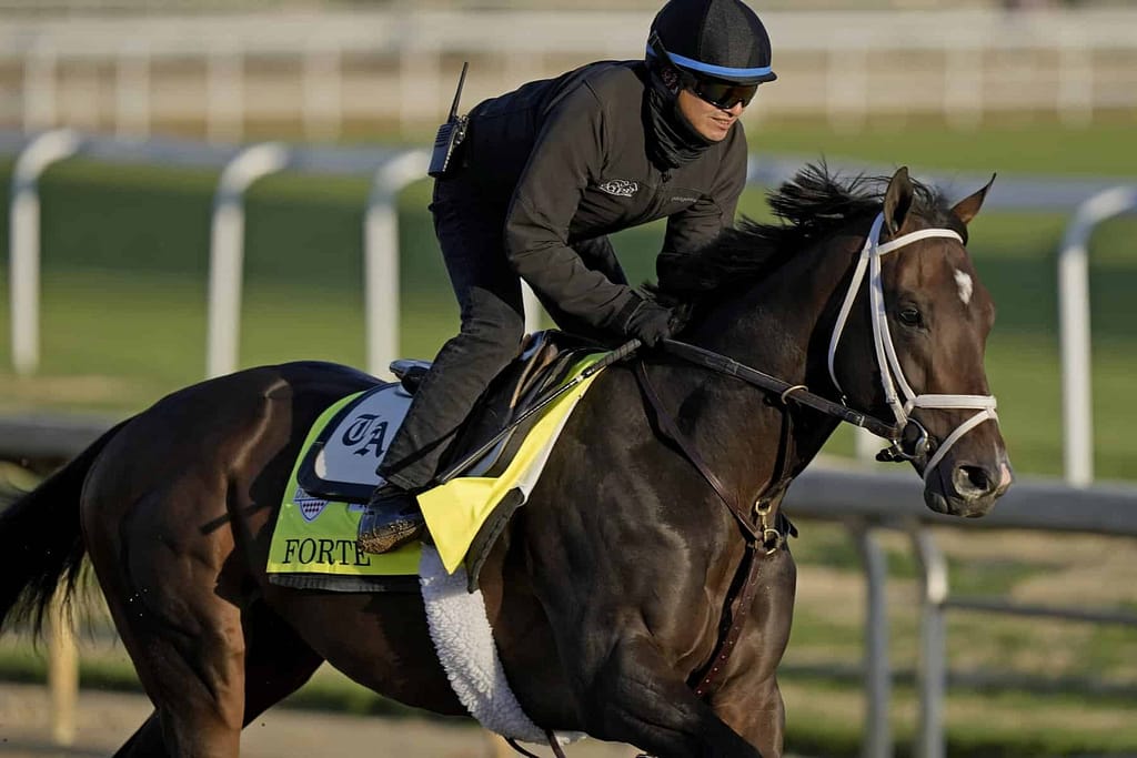 With the first monster horse race of the year nearly here, and the Kentucky Derby odds moving all over, race favorite Forte is going...