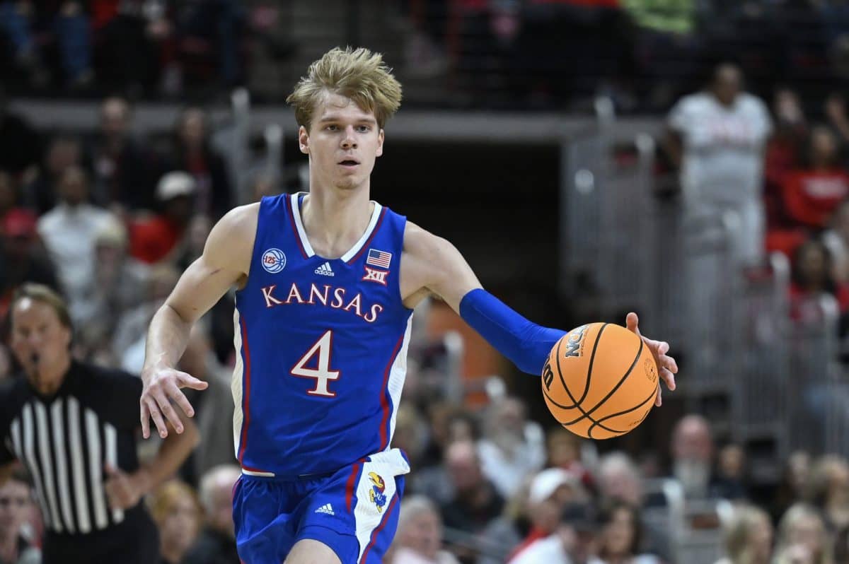The Gradey Dick NBA Draft odds have been released after the 19-year-old star announced his decision on Friday afternoon