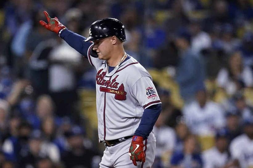 The best free expert MLB bets today with Las Vegas betting odds and picks like Braves ML (+130) over the Dodgers tonight 10/21/21.