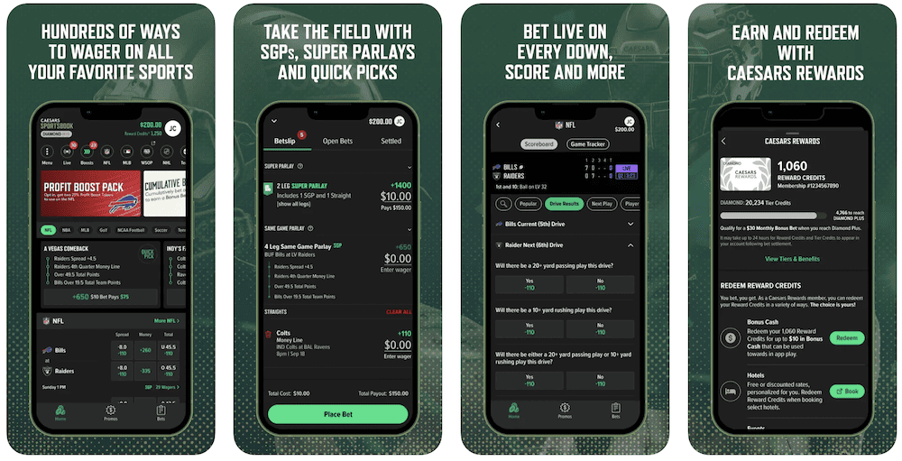 caesars sportsbook app