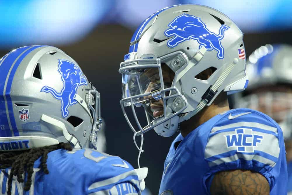 Jamaal Williams touchdown props a popular bet for Sunday Night Football with the Lions RB having a chance to break Barry Sanders' record