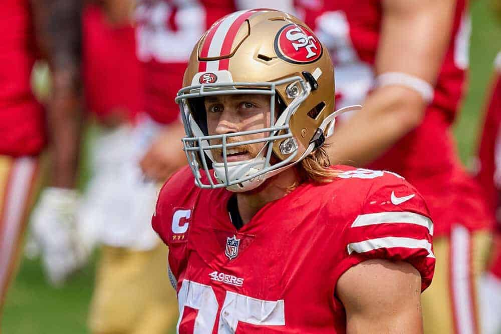 George Kittle Fantasy Football Advice: Gerald Everett, Ross Dwelley & Other  Tight End Rankings With 49ers Starter Hurt