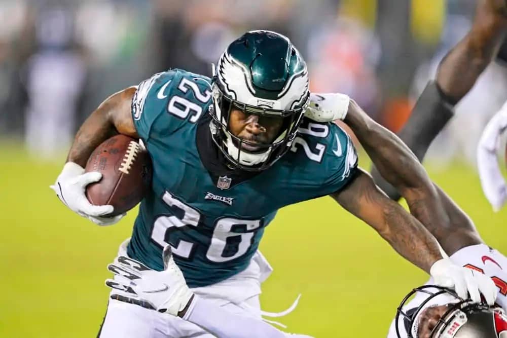 Eagles-Texans Parlay: Miles Sanders O/U 79.5 Yards Rushing Nov. 3