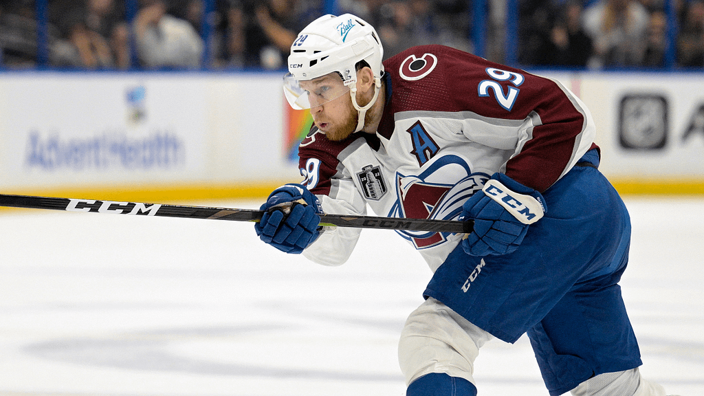 The best NHL goal scorer props and what they say about Nathan MacKinnon's chances to find the back of the net in Game 5