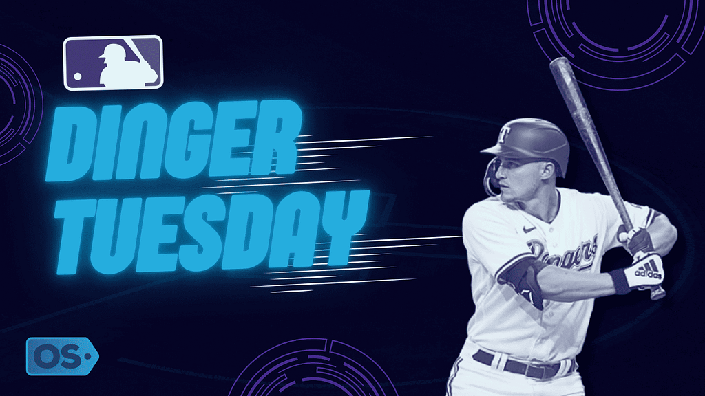 Our Dinger Tuesday home run picks include a pick for Texas' Adolis Garcia and more as we find value on April 9 at FanDuel.