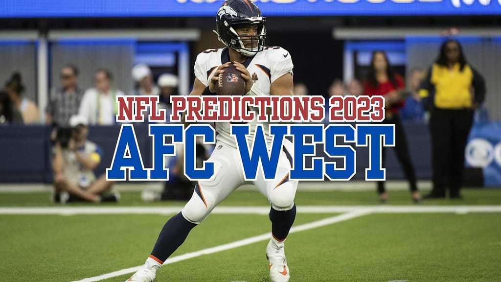 Let's preview the 2023 AFC West. Keep reading for our 2023 NFL predictions, including our AFC West winner prediction...