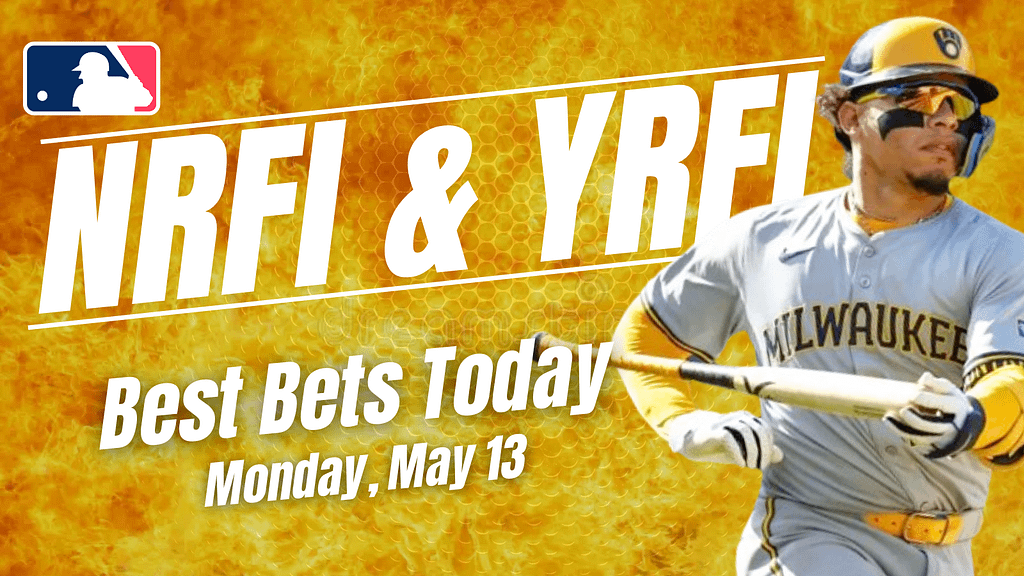 Looking for the top YRFI/NRFI bets today? We dive into the best first inning bets for Monday, May 13, including...