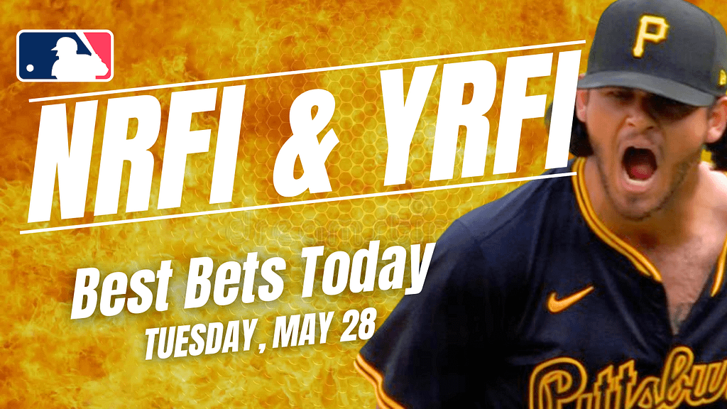 Looking for the top YRFI & NRFI bets today? We dive into the best no first inning bets for Tuesday, May 28, including...