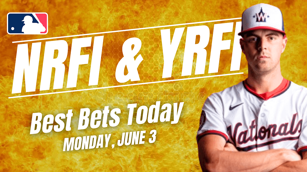 Looking for the top YRFI & NRFI bets today? We dive into the best no first inning bets for Monday, June 3, including...