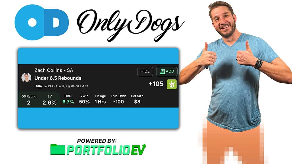 OnlyDogs: How to Bet Underdogs Using Portfolio EV