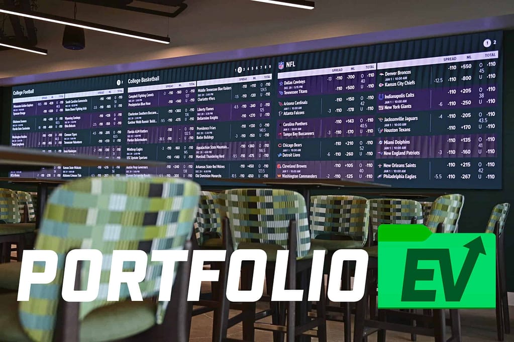 Portfolio EV -- Profitable Sports Betting: Place a Ton of Bets Quickly With the Mass Entry Tool