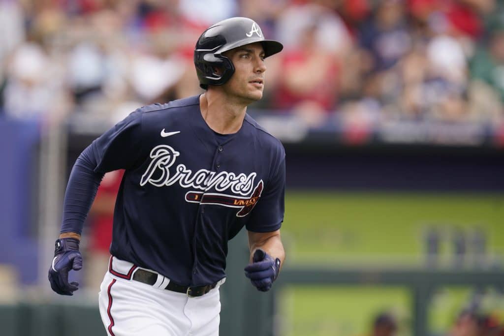 The best MLB player prop picks to watch on television today include Matt Olson as the Braves visit the Pirates, along with one other...