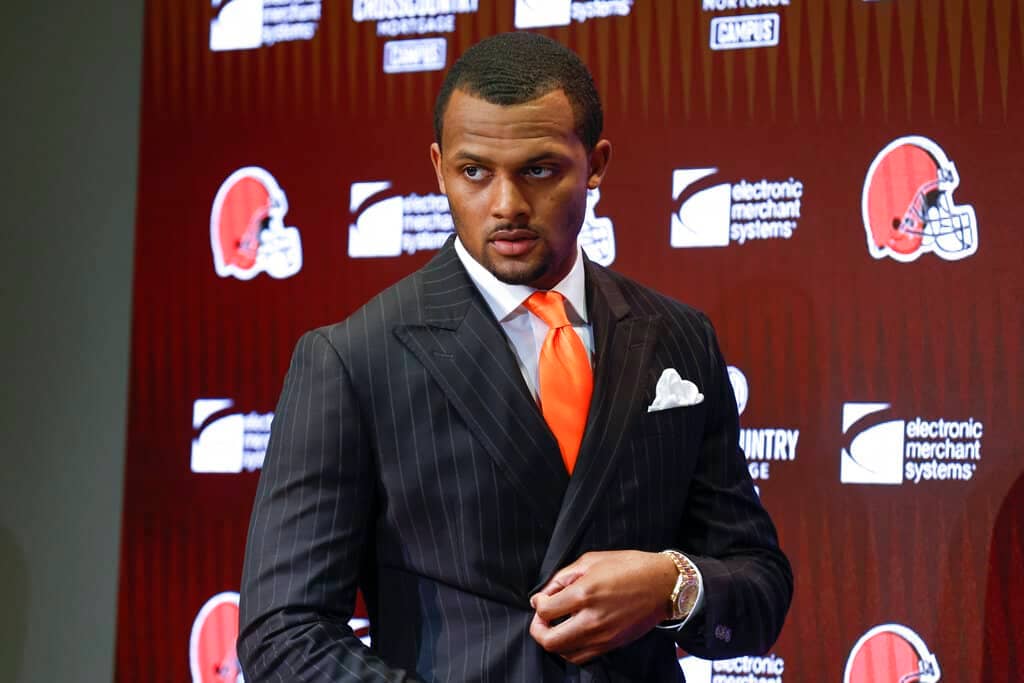 Browns' Deshaun Watson 'has made progress' in his treatment program 