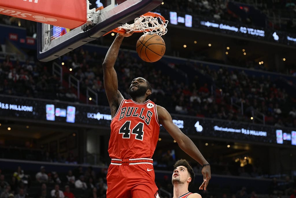 Chicago hosts Orlando on Monday, and an NBA Magic-Bulls player prop involving Patrick Williams' shooting has value...