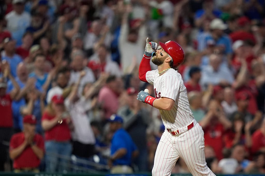 The top DraftKings Pick6 predictions for today, Saturday, July 20, in the MLB include some plays like Bryce Harper going...