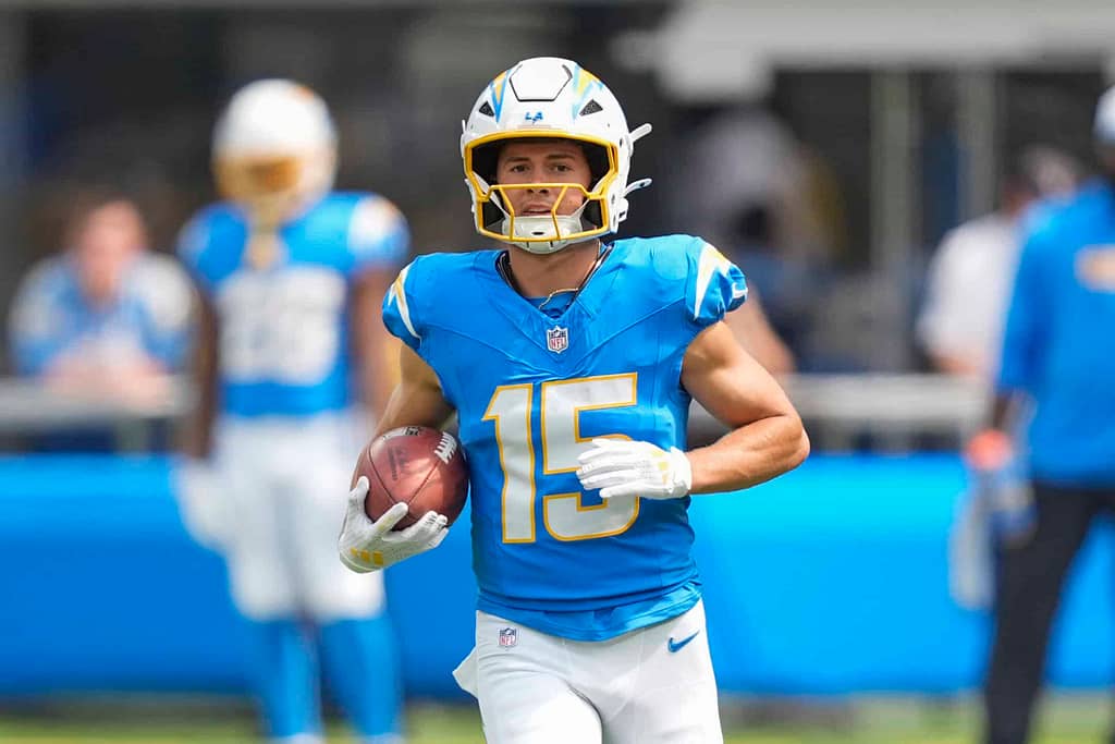 The top DraftKings Pick6 NFL predictions today for Chargers-Broncos (Dec. 19) include a play on Ladd McConkey...