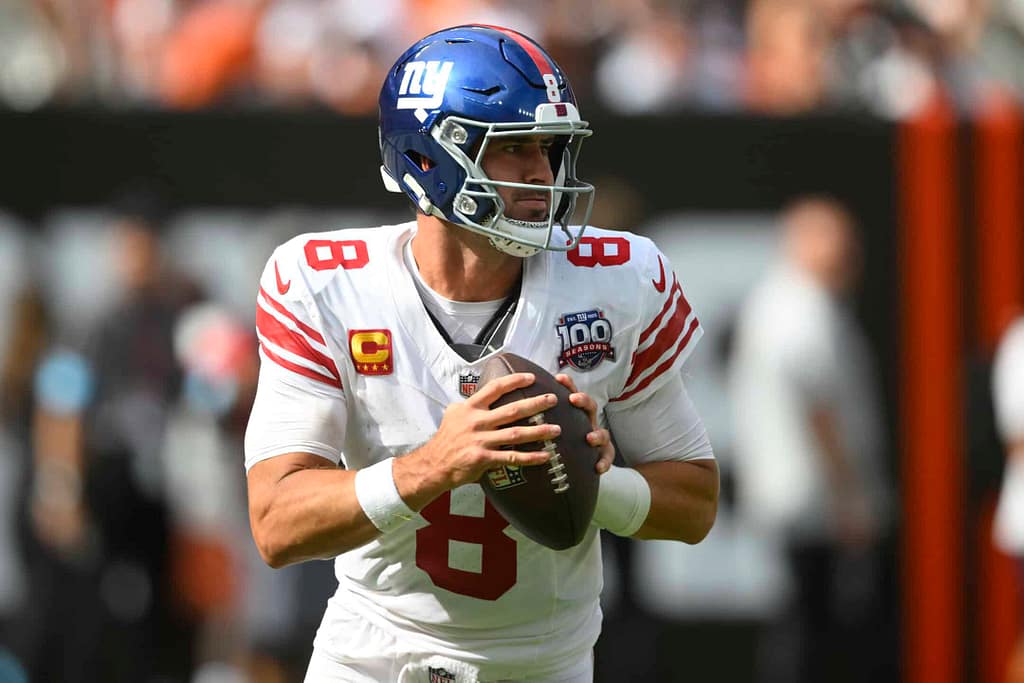 Underdog Fantasy Pick'em Predictions Today: Daniel Jones