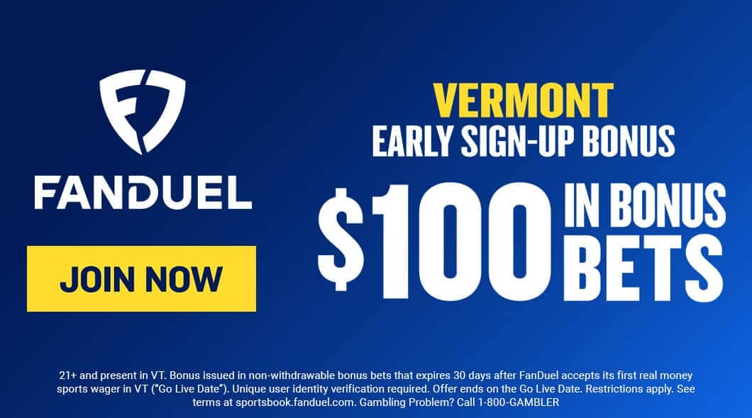 fanduel vermont promo code