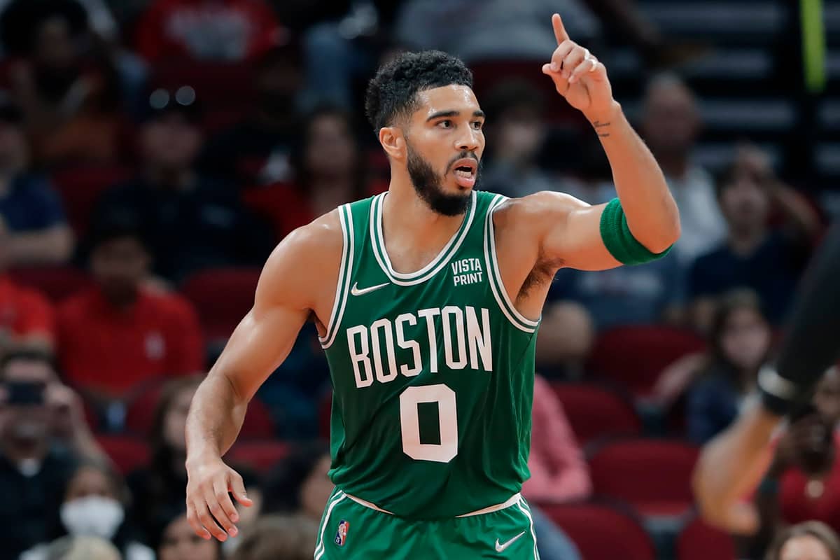 The best NBA player prop bets and picks today for Wednesday, April 24, include wagers on Jayson Tatum and Trey Murphy III...
