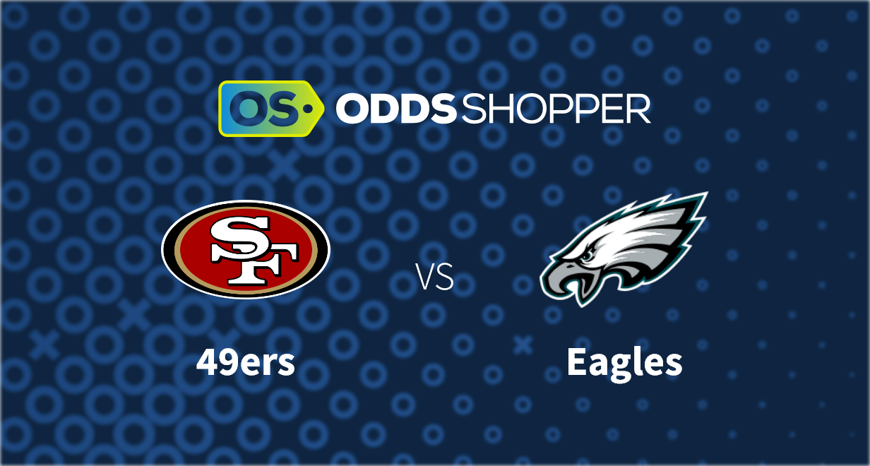 49ers and eagles point spread