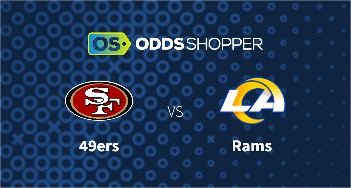 49ers vs rams over under
