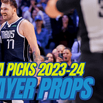 The best NBA player prop bets and picks today for Monday, May 13, include wagers on Luka Doncic and Al Horford...
