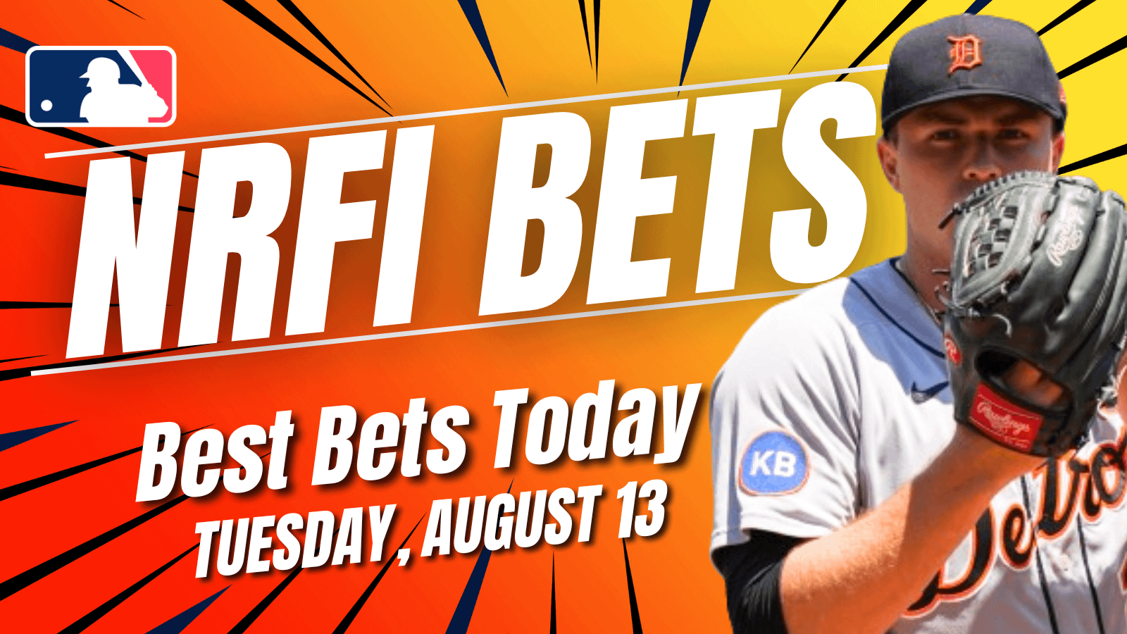 NRFI Bets Today: Best No Run First Inning Picks Tuesday, Aug. 13