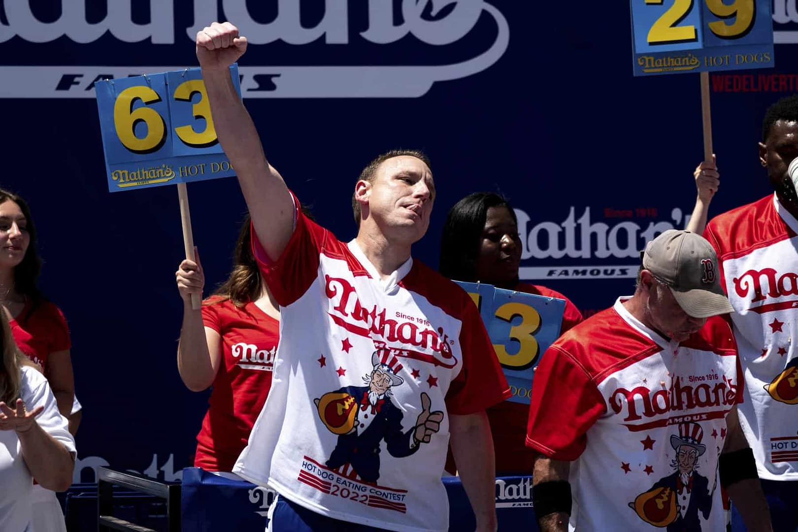 How to Bet on Nathan's Hot Dog Eating Contest: Odds, Picks & Legal States for 2024, including an underdog pick...