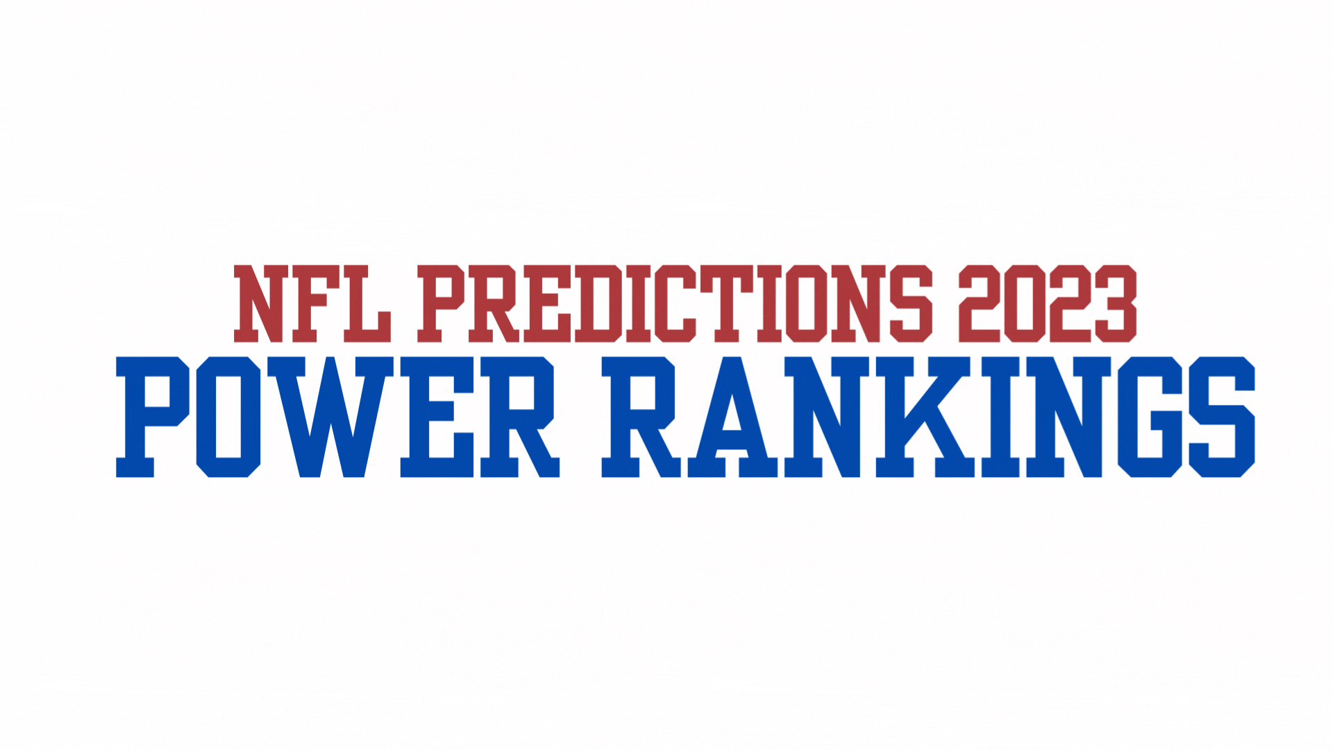 Our NFL Power Rankings for Week 3 feature the San Francisco 49ers in the top spot, with the Kansas City Chiefs close behind...