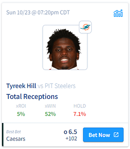 Target Tyreek Hill, Najee Harris For Steelers vs. Dolphins Player Props On  Sunday Night Football