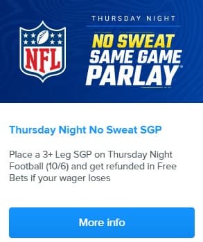 NFL SGP Odds: Best Week 4 NFL Same Game Parlays