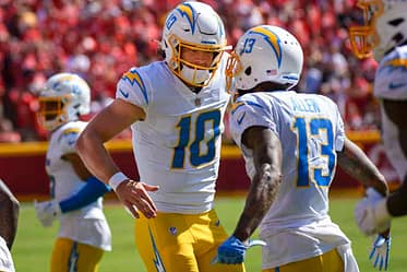 NFL Player Prop Bets for Chargers vs. Jaguars: Justin Herbert