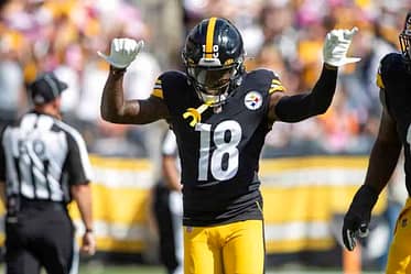 Patriots vs. Steelers Best Prop Bets for NFL Week 2 (Diontae