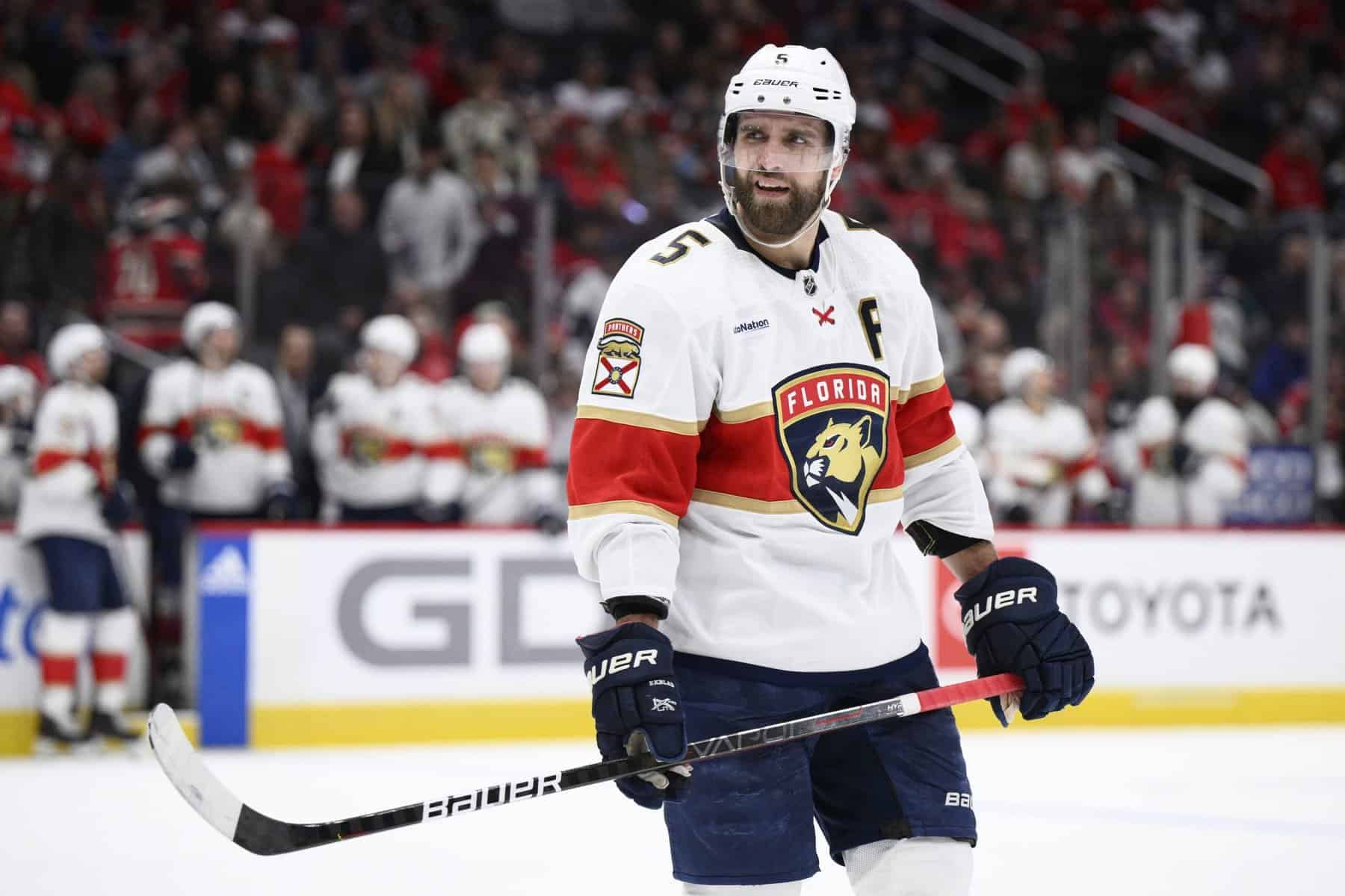 Aaron Ekblad Game 3 Player Props: Panthers vs. Golden Knights